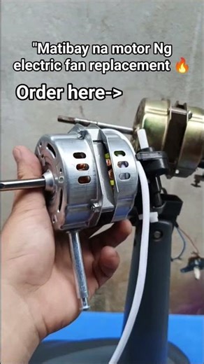 electric fan motor replacement quality at matibay 🔥 #shopee