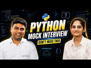 Python Mock Interview for Freshers! ✅