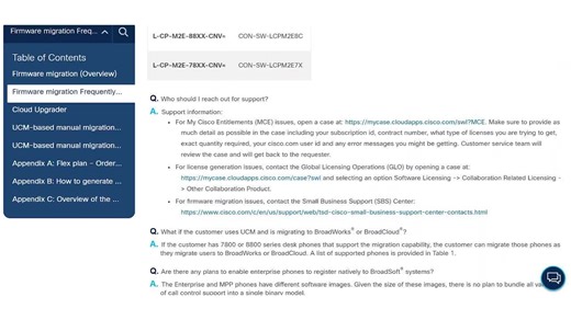 Cisco Tech Talk: Support Resources for Flex or Classic License Issues on MPP Phones - Cisco Video Portal