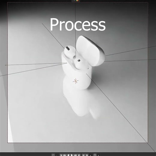 Apple Air Pods 3 Cinematic Visualization in Blender 3D