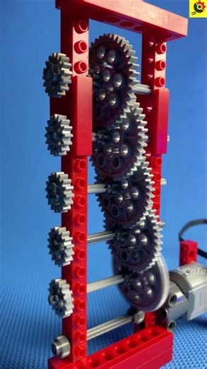 LEGO Technic Gear Ruduction - Working Demo #lego #legotechnic