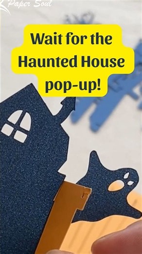 How to make a Haunted House Pop-Up Card | Paper Soul Craft