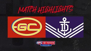 Highlights: Gold Coast v Fremantle