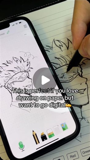 Syncify on Instagram: "Who finds it difficult to sketch on a tablet?😭✍️ If you are good at drawing on papers but want to do digital art, this is for you!💕 Check out the LlNK in my profile to get yours!👀🔗"