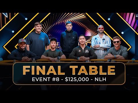 $125K NLH 7-Handed – Final Table | Triton Poker Series X WSOP Paradise 2025