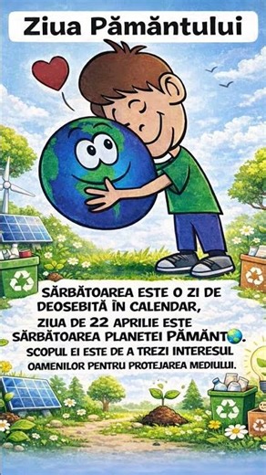 22 Aprilie - Ziua Pământului 🌏