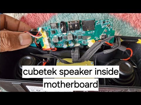 pagaria cubetek bluetooth speaker 2.0 inside motherboard