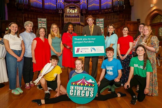 In Your Space Circus launch new outdoor project for children and young people from Derry, Strabane and Donegal