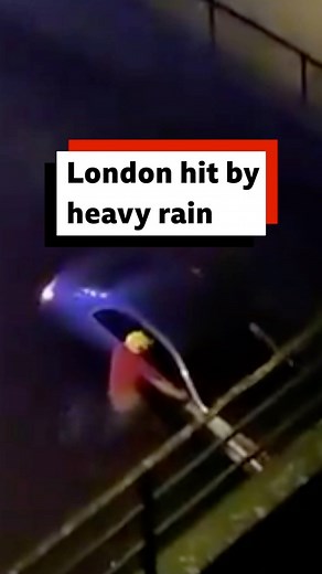 391K views · 1.4K reactions | Watch the aftermath of heavy rain hitting London as it causes flooding in some parts of the city. Link in bio for the latest weather updates. #weather #rain #flooding #london #travel #flooding #disruption #transport #bbcnews | BBC London | Facebook