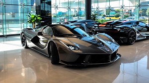 Rare $6 million Ferrari LaFerrari Aperta displayed