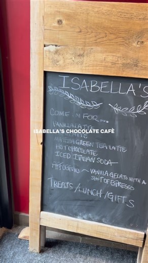 A sweet downtown escape for coffee lovers and chocolate dreamers. 🍫☕️ @isabellaschocolatecafe is a boutique café where art, community, and handcrafted sweets come together. Since 2006, it’s been an Oshawa favourite for indulgent treats and a cozy space that feels like home. Belgian Drinking Chocolate & gourmet espresso drinks Fresh scones, matcha brownies & custom cakes Light lunch options - soups, salads & paninis Artisanal truffles & gifts for every occasion Filled with local art, creative en