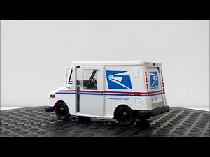 Kinsmart United States Postal Service Grumman LLV 1/36 Scale Toy Truck with Pullback Action