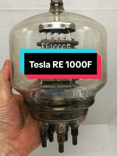 Генераторный тетрод Tesla RE 1000F – электрическое чудо
