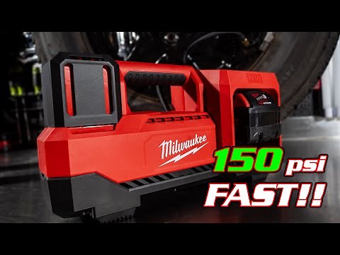 Milwaukee 2848 M18 Inflator Video