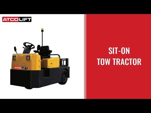 Sit-on Tow Tractor for Industrial Towing | ATCOLIFT