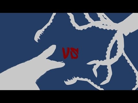 [DC2] Mosasaurus vs Giant Squid
