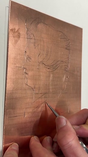 Get a quick view of how to create a drypoint intaglio print! I am here with students in Italy at the Santa Reparata International School of Art trying out different printmaking and drawing processes. This is one of my favorites. Enjoy! #drypoint #printmaking #intaglio #copperplate