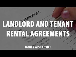 Landlord And Tenant Rental Agreements