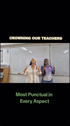 Maputo International School on Instagram: "The year is ending, but our student interns had one last mission: take over our pages and crown their teachers! A fun, heartfelt way to celebrate the MIS spirit."