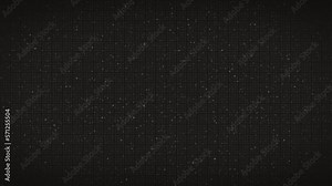 Retro GAME PAUSED text on old tv vhs glitch noise screen Stock Video