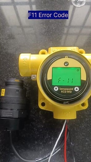 F11 Error in Honeywell Sense point XCD #jrts How to solve ?