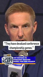 105K views · 744 reactions | Is straight seeding better for the CFP if it devalues conference championship games? 樂 Joel Klatt shares his thoughts. Sponsored by Hampton by Hilton | The Joel Klatt Show: A College Football Podcast | Facebook