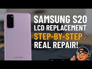 Samsung Galaxy S20 LCD Replacement | Full Repair Tutorial Step by Step