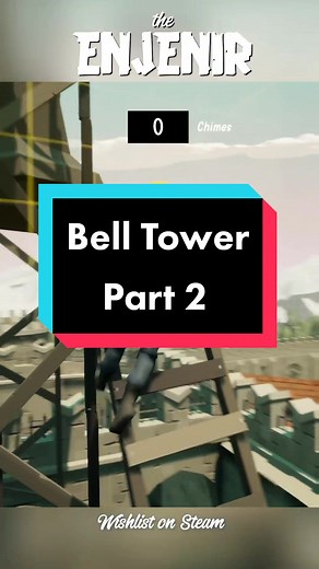 Engineered bell tower! Part 2! #enjenir #indiedev #gamedev #rce #engineer #pcgaming #humanfallflat