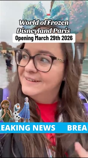 1K views · 11 reactions | BREAKING NEWS! Disneys World of Frozen is opening on March 29th 2026! Start planning your trip with our Disney Specialists and enjoy low deposits form €1pp and flexible payment options. What an exciting time ahead for Disney fans, we can’t wait to visit all the gang in 2026! ⛄️  流 ✨ #worldoffrozen #disneylandparis | Click&Go | Facebook