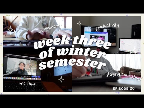 Week 3 of Winter Semester ❄️ | Finding My Flow & Cozy Study Days