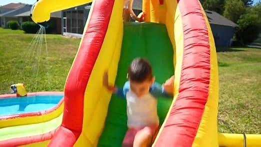 Costzon inflatable water slide