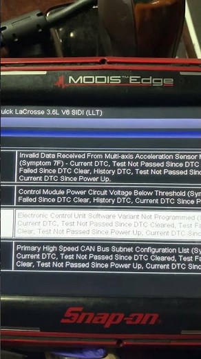 2011 Buick LaCrosse Abs module replaced need programming and initialization