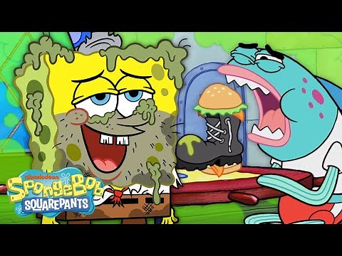 The Krusty Krab's Most Unhygienic Moments 😷 | 30 Minute Compilation | SpongeBob