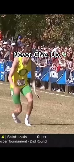 100% Effort: Inspiring Runner Pushes to the Absolute Limit