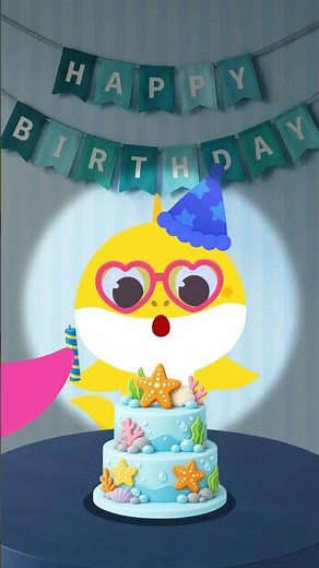 Happy Birthday Baby Shark🎂 #shorts