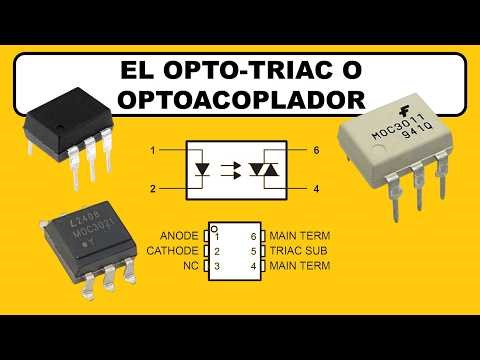 A component used in power electronics, the optocoupler or opto-triac