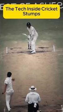 Cricket के सबसे Advanced Stumps का Mechanism 🏏 #cricket #innovation #shorts