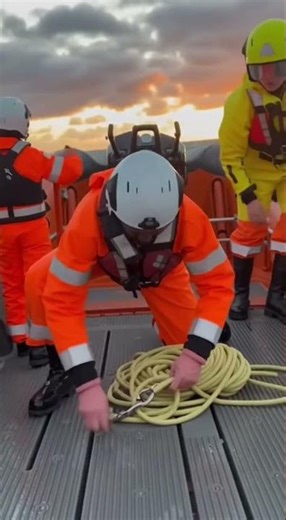 Dramatic High-Seas Rescue: Saving the Tilting "Sea Venture" at Sunset