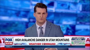 High avalanche danger in Utah mountains