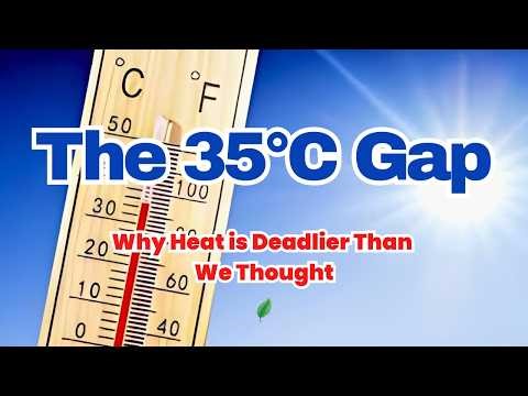 The 35°C Gap: Why Heat is Deadlier Than We Thought