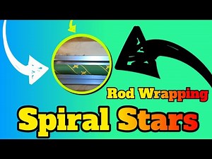 Spiral Stars Rod Wrap Tutorial - How to wrap a spiral star