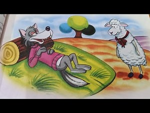 El lobo y la oveja 🎭🎪 (Esopo) HABÍA UNA VEZ... Cuentos y Fabulas #tdmariadelao
