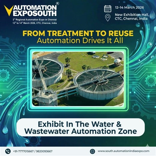 Automation Expo South 2026 | Automation is transforming the entire water lifecycle