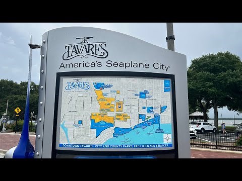 Our Complete Tour of Downtown Tavares, FL | Things to Do in Tavares, FL | America's Seaplane City