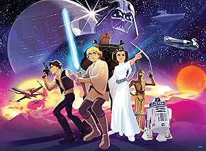 Buffalo Games - Star Wars - Rebel Heroes - 100 Piece Jigsaw Puzzle for Families -Challenging Puzzle Perfect for Game Nights - Finished Size is 15.00 x 11.00