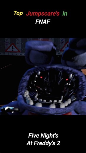 Top Jumpscare's In FNAF 🧸 🤯#fnaf #shorts