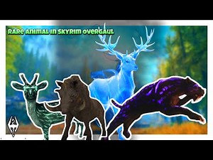 Skyrim Mods: Rare Animals Overhaul (PS4/XBOX1)