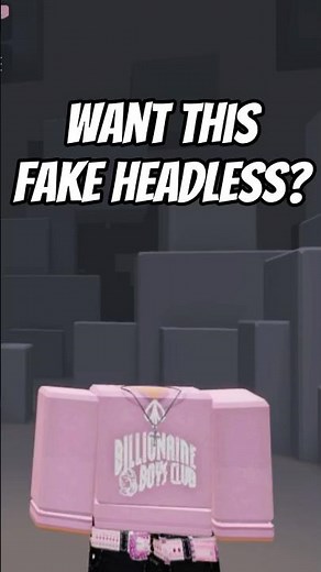 How to get fake headless!