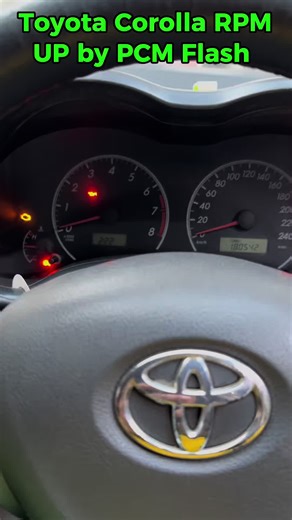 How to Solve RPM Issues in Toyota Corolla Using PCM Flash