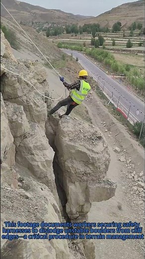Rockfall Control Safety: High-Risk Cliff Stabilization at Work | OSHA Guidelines